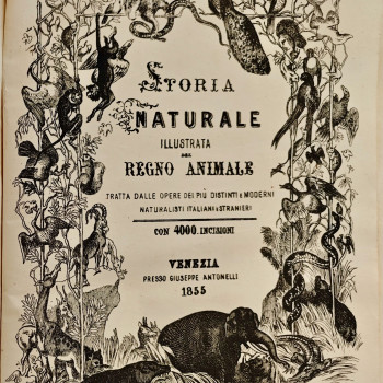 Storia Naturale Illustrata del Regno Animale - ASRG - Sez. Modica - Biblioteca De Leva